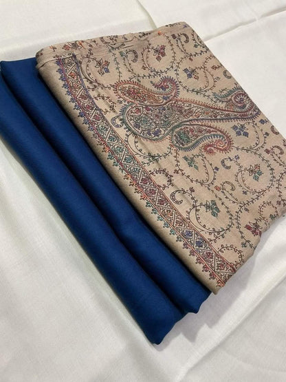 3pc Unstitched Kashmiri Suits