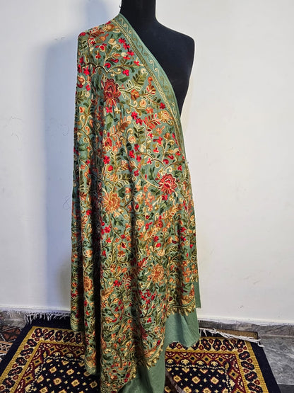 Gulabkar (Aari)Big Shawl
